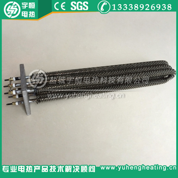 带方型法兰翅片加热管 带方型法兰翅片加热管