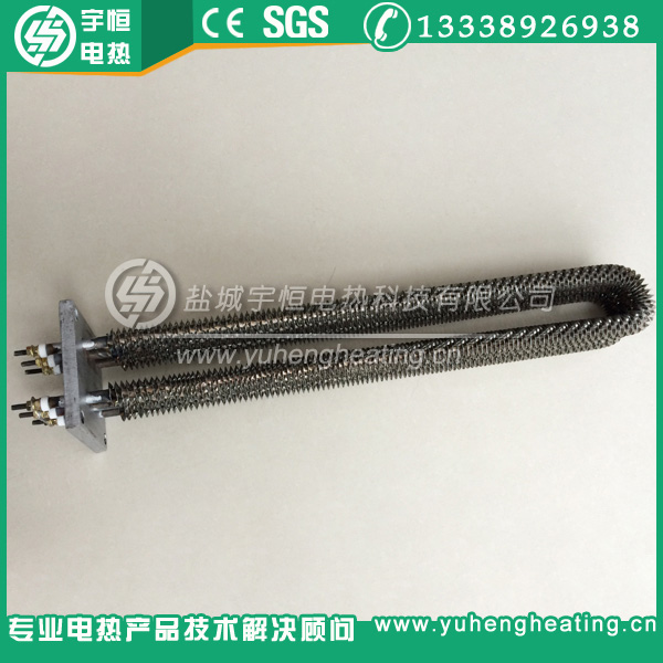 带方型法兰翅片加热管 带方型法兰翅片加热管